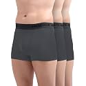 Freecultr Men's Underwear Micromodal Airsoft Trunk – Ultra Soft, Sweat Proof, Non-Itch, No Chafing, Anti Bacterial Fabric (Pack of 3) | Mens Underwear Combo Pack of 3