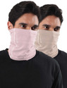 FREECULTR Unisex Anti Microbial Super Soft & Comfort Fit, Breathable Multipurpose Headband, Face Mask for Dust Protection Men Solid Bandana