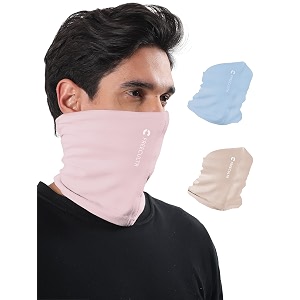 freecultr unisex bamboo plain bandana anti microbial super soft amp comfort fit breathable multipurpose headband face mask for dust protection-pack of 3-100 try on guarantee - made in india