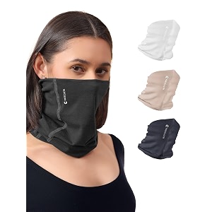 freecultr unisex bamboo plain bandana anti microbial super soft amp comfort fit breathable multipurpose headband face mask for dust protection - 100 try on guarantee - made in india