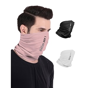 freecultr unisex bamboo bandana anti microbial super soft amp comfort fit breathable multipurpose headband face mask for dust protection d3 printed-100 try on guarantee - made in india