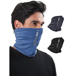 freecultr unisex bamboo bandana anti microbial super soft amp comfort fit breathable multipurpose headband face mask for dust protection d2 printed-100 try on guarantee - made in india