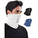 Freecultr Unisex Bamboo Bandana, Anti Microbial Super Soft &amp; Comfort Fit, Breathable Multipurpose Headband, Face Mask for Dust Protection D2 Printed-100% Try On Guarantee - Made in India