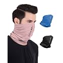 Freecultr Unisex Bamboo Bandana, Anti Microbial Super Soft &amp; Comfort Fit, Breathable Multipurpose Headband, Face Mask for Dust Protection D3 Printed-100% Try On Guarantee - Made in India