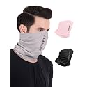 Freecultr Unisex Bamboo Bandana, Anti Microbial Super Soft &amp; Comfort Fit, Breathable Multipurpose Headband, Face Mask for Dust Protection D3 Printed-100% Try On Guarantee - Made in India
