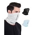 Freecultr Unisex Bamboo Bandana, Anti Microbial Super Soft &amp; Comfort Fit, Breathable Multipurpose Headband, Face Mask for Dust Protection D3 Printed-100% Try On Guarantee - Made in India