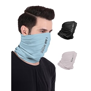 freecultr unisex bamboo bandana anti microbial super soft amp comfort fit breathable multipurpose headband face mask for dust protection d3 printed-100 try on guarantee - made in india