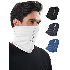 freecultr unisex bamboo bandana anti microbial super soft amp comfort fit breathable multipurpose headband - printed pack of 4-blackcharcoalpilot bluewhite