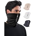 Freecultr Unisex Bamboo Bandana, Anti Microbial Super Soft &amp; Comfort Fit, Breathable Multipurpose Headband - Printed Pack of 4-Beach Sand,Black,Charcoal,White