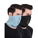 Freecultr Unisex Bamboo Printed Bandana, Anti Microbial Super Soft &amp; Comfort Fit, Breathable Multipurpose Headband, Face Mask for Dust Protection-Pack of 2-100% Try On Guarantee - Made in India