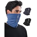 Freecultr Unisex Bamboo Bandana, Anti Microbial Super Soft &amp; Comfort Fit, Breathable Multipurpose Headband, Face Mask for Dust Protection D2 Printed-100% Try On Guarantee - Made in India
