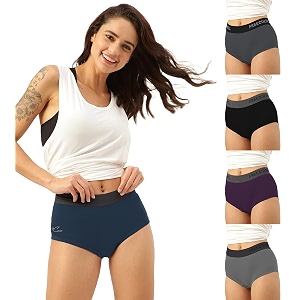 freecultr women39s underwear antibacterial micromodal airsoft  boxer briefs  no-itch no-chafing sweat-proof amp ultra-soft fabric for everyday wear pack of 4