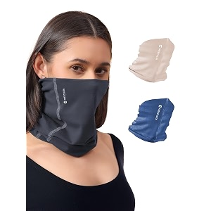 freecultr women bamboo plain bandana anti microbial super soft amp comfort fit breathable multipurpose headband face mask for dust protection -100 try on guarantee - made in india