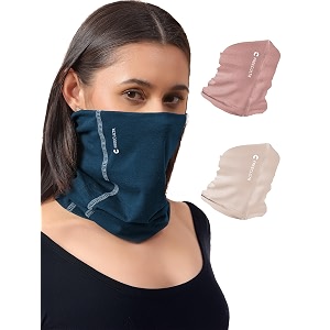 freecultr women bamboo plain bandana anti microbial super soft amp comfort fit breathable multipurpose headband face mask for dust protection -100 try on guarantee - made in india