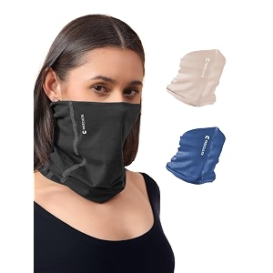 freecultr women bamboo plain bandana anti microbial super soft amp comfort fit breathable multipurpose headband face mask for dust protection -100 try on guarantee - made in india