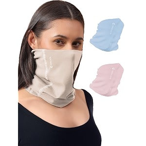 freecultr women bamboo plain bandana anti microbial super soft amp comfort fit breathable multipurpose headband face mask for dust protection -100 try on guarantee - made in india