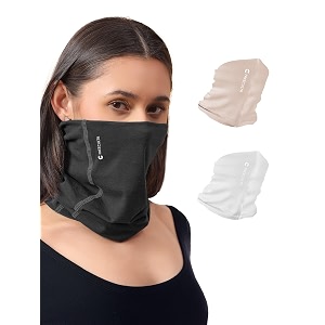 freecultr women bamboo plain bandana anti microbial super soft amp comfort fit breathable multipurpose headband face mask for dust protection -100 try on guarantee - made in india