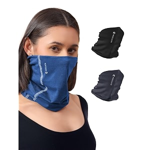 freecultr women bamboo plain bandana anti microbial super soft amp comfort fit breathable multipurpose headband face mask for dust protection -100 try on guarantee - made in india
