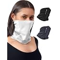 Freecultr Women Bamboo Plain Bandana, Anti Microbial Super Soft &amp; Comfort Fit, Breathable Multipurpose Headband, Face Mask for Dust Protection -100% Try On Guarantee - Made in India