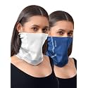 Freecultr Women Bamboo Plain Bandana, Anti Microbial Super Soft &amp; Comfort Fit, Breathable Multipurpose Headband, Face Mask for Dust Protection -100% Try On Guarantee - Made in India
