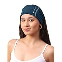 Freecultr Women Bamboo Plain Bandana, Anti Microbial Super Soft &amp; Comfort Fit, Breathable Multipurpose Headband, Face Mask for Dust Protection -100% Try On Guarantee - Made in India