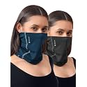 Freecultr Women Bamboo Plain Bandana, Anti Microbial Super Soft &amp; Comfort Fit, Breathable Multipurpose Headband, Face Mask for Dust Protection -100% Try On Guarantee - Made in India