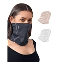 Freecultr Women Bamboo Plain Bandana, Anti Microbial Super Soft &amp; Comfort Fit, Breathable Multipurpose Headband, Face Mask for Dust Protection -100% Try On Guarantee - Made in India