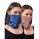 Freecultr Women Bamboo Plain Bandana, Anti Microbial Super Soft &amp; Comfort Fit, Breathable Multipurpose Headband, Face Mask for Dust Protection -100% Try On Guarantee - Made in India