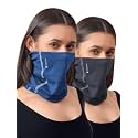 Freecultr Women Bamboo Plain Bandana, Anti Microbial Super Soft &amp; Comfort Fit, Breathable Multipurpose Headband, Face Mask for Dust Protection -100% Try On Guarantee - Made in India