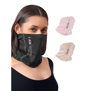 freecultr women bamboo printed bandana anti microbial super soft amp comfort fit breathable multipurpose headband face mask for dust protection -100 try on guarantee - made in india