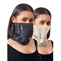 Freecultr Women Bamboo Printed Bandana, Anti Microbial Super Soft &amp; Comfort Fit, Breathable Multipurpose Headband, Face Mask for Dust Protection -100% Try On Guarantee - Made in India