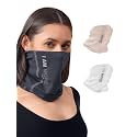 Freecultr Women Bamboo Printed Bandana, Anti Microbial Super Soft &amp; Comfort Fit, Breathable Multipurpose Headband, Face Mask for Dust Protection -100% Try On Guarantee - Made in India