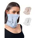 Freecultr Women Bamboo Printed Bandana, Anti Microbial Super Soft &amp; Comfort Fit, Breathable Multipurpose Headband, Face Mask for Dust Protection -100% Try On Guarantee - Made in India