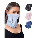 Freecultr Women Bamboo Printed Bandana, Anti Microbial Super Soft &amp; Comfort Fit, Breathable Multipurpose Headband, Face Mask for Dust Protection -100% Try On Guarantee - Made in India