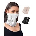 Freecultr Women Bamboo Printed Bandana, Anti Microbial Super Soft &amp; Comfort Fit, Breathable Multipurpose Headband, Face Mask for Dust Protection -100% Try On Guarantee - Made in India