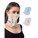 Freecultr Women Bamboo Printed Bandana, Anti Microbial Super Soft &amp; Comfort Fit, Breathable Multipurpose Headband, Face Mask for Dust Protection -100% Try On Guarantee - Made in India