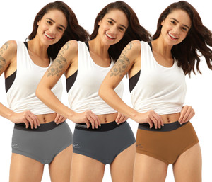 freecultr pack of 3 women hipster multicolor panty