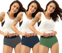 FREECULTR Pack of 3 Women Hipster Multicolor Panty