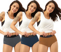 FREECULTR Pack of 3 Women Hipster Multicolor Panty