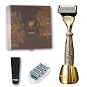 FREED × National Palace Museum 100th Anniversary — Limited-Edition Hand-Etched Antique-Bronze Five-Blade Cartridge Razor | Collector’s Gift Set