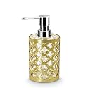 Freelance Jewel Polystyrene Soap Dispenser, Shower Lotion, Gel, Conditioner, Liquid Shampoo Pump, Gold