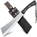 Freelander Heavy Duty Japanese Machete with Wooden Sheath for Yard Work