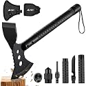 Freelander Survival Axe with Sheath, Multi-Functional Tactical Hatchet