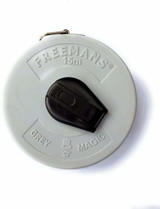 freemans 15m grey magic fiber glass tape measurement tape