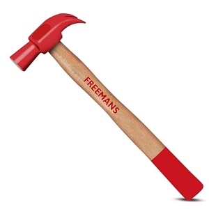 freemans 34 lb ch340 claw hammer with seasoned wood handle  induction hardened  drop forged use for prying  splitting wood  tearing drywall and industrial amp home professional - 340g