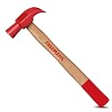 FREEMANS 3/4 lb CH340 Claw Hammer with Seasoned Wood Handle || Induction hardened || Drop forged Use For prying || Splitting Wood || Tearing Drywall and Industrial &amp; Home Professional - 340g