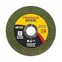 FREEMANS 5-inch Double Net Cut off Wheels Used for Metal and Stainless Steel Cutting Pack of 25 pcs - Green