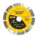 FREEMANS MC110 Power Diamond Saw Blade/Cutting Wheel - 4 Inch 110mm x 10T Use For Marble Cutting || Stone Cutting, Cutting Concrete, Asphalt, Bricks etc (Pack of 20)