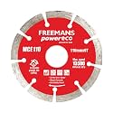 FREEMANS MCE110 Power Eco Diamond Cutting Blade - 4 Inch/110mm x 9T for Marble, Stone, Concrete Cutting (Pack of 1) Cutting Wheel