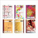 FREEMIND Spiral A4 Notebook Single Line (5 Subject) 300 Pages (Multicolor, Pack of 6)